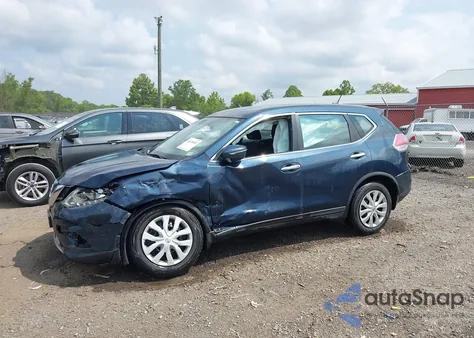 2015 Nissan Rogue S from USA, damaged, VIN KNMAT2MV2FP549051